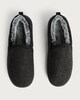 image 2 of F&F Faux Fur Lined Slippers in Black