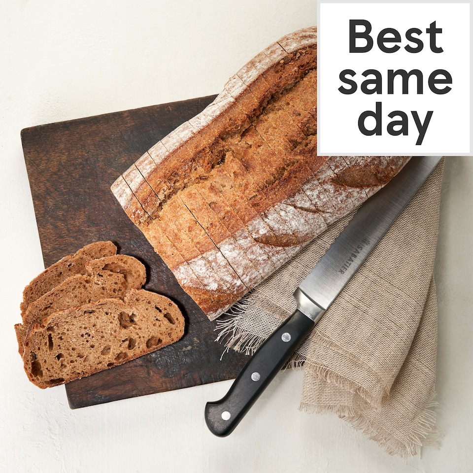 Tesco Finest Spelt and Rye Sliced Loaf 800G