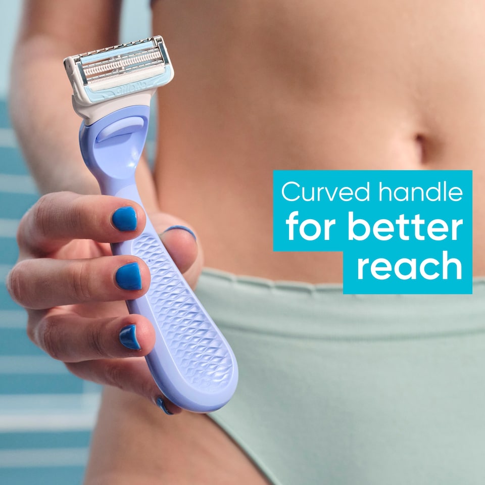 image 1 of Gillette Venus for Pubic Hair & Skin Women's Razor Blades 4 Pack