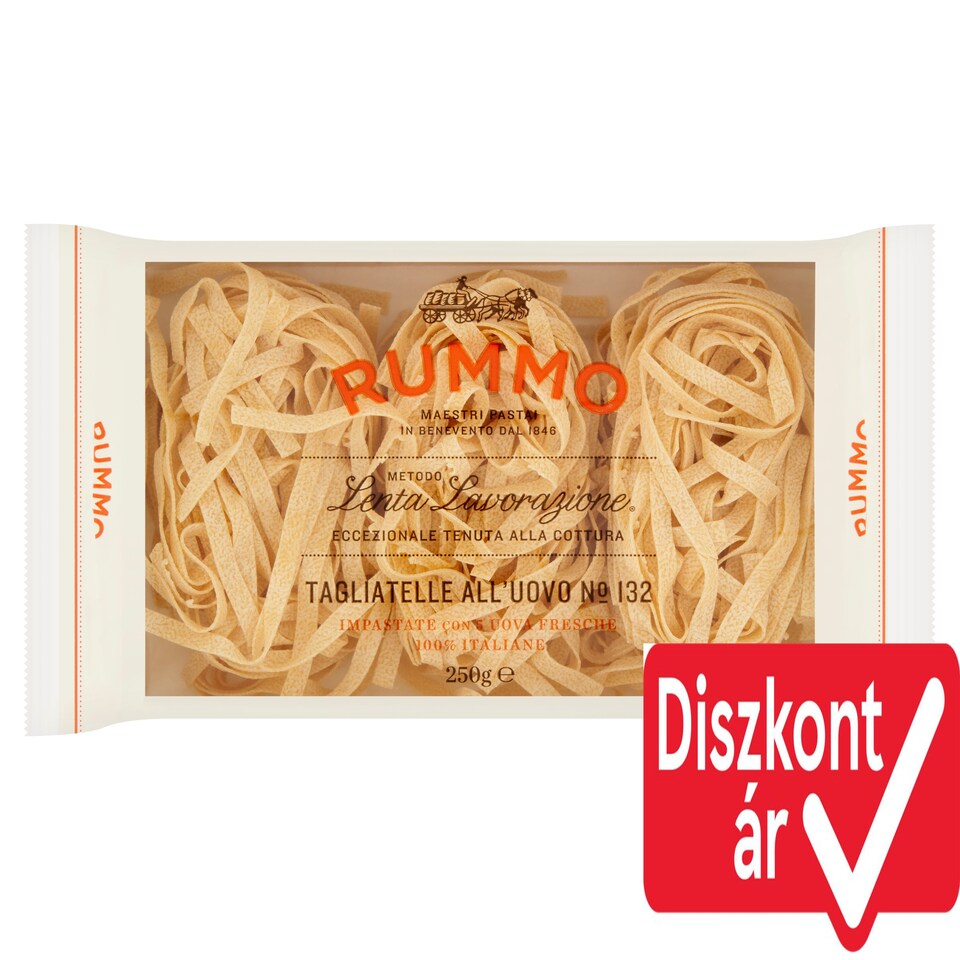 Rummo Tagliatelle 5 tojásos durum száraztészta 250 g