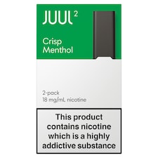 Juul2 Pods Crisp Menthol 18Mg/Ml 2 X 1.2Ml