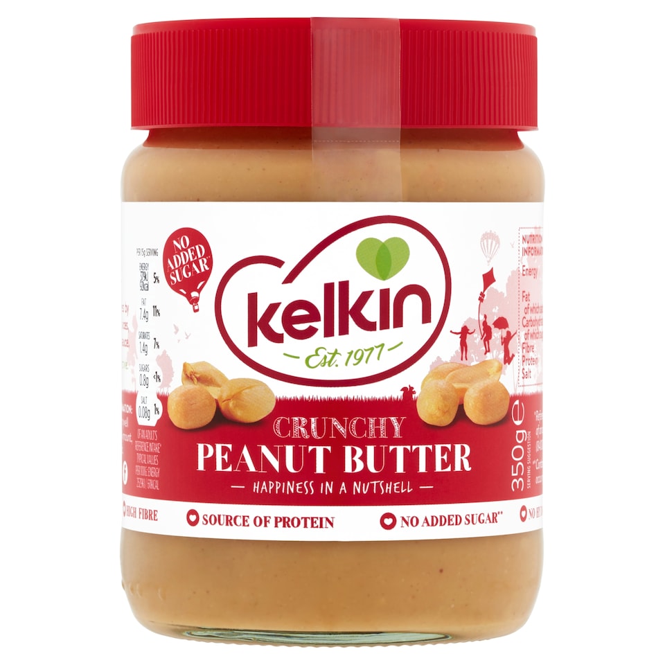 Kelkin Peanut Butter Crunchy 350G
