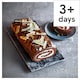 image 1 of 84. Tesco Chocolate Yule Log 720g (Serves 10)
