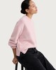 image 1 of F&F Seam Detail Jumper with Alpaca in Pink