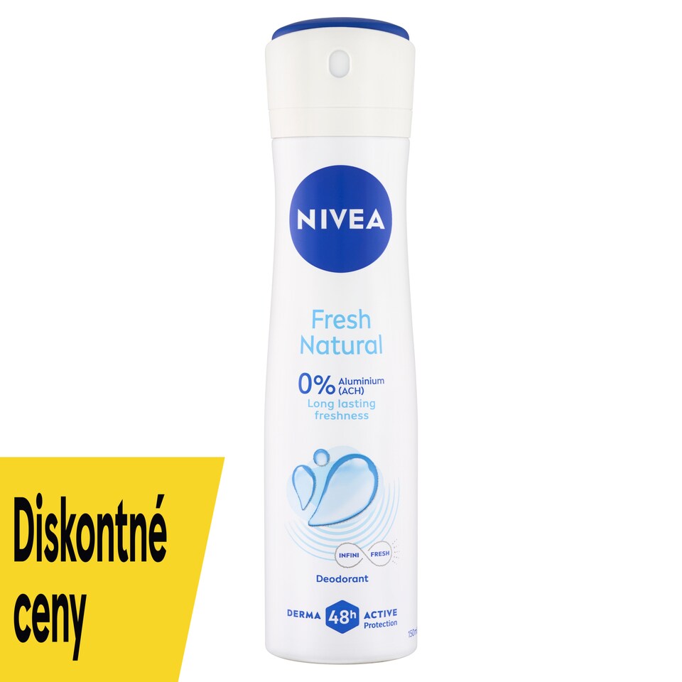 obrázok 1 z Nivea Fresh Natural Sprej dezodorant 150 ml