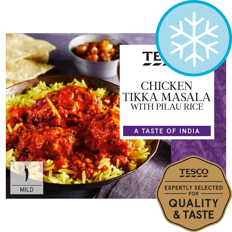 Tesco Chicken Tikka Masala Pilau Rice 400G - Tesco Groceries