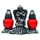 image 2 of Glass Grave Candle LA 370 LA 351AN Duo 2 x 60 g