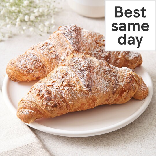 Almond Croissant 2 Pack Tesco Groceries