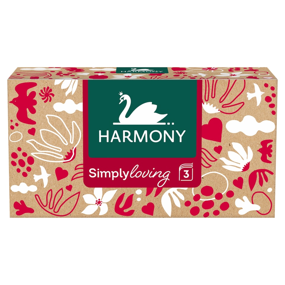 Harmony Cosmetic Wipes 3 Ply 100 pcs
