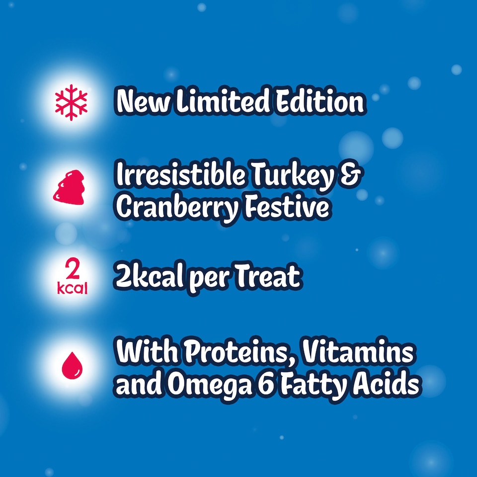 image 1 of Felix Winter Mix Cat Treats 60g 