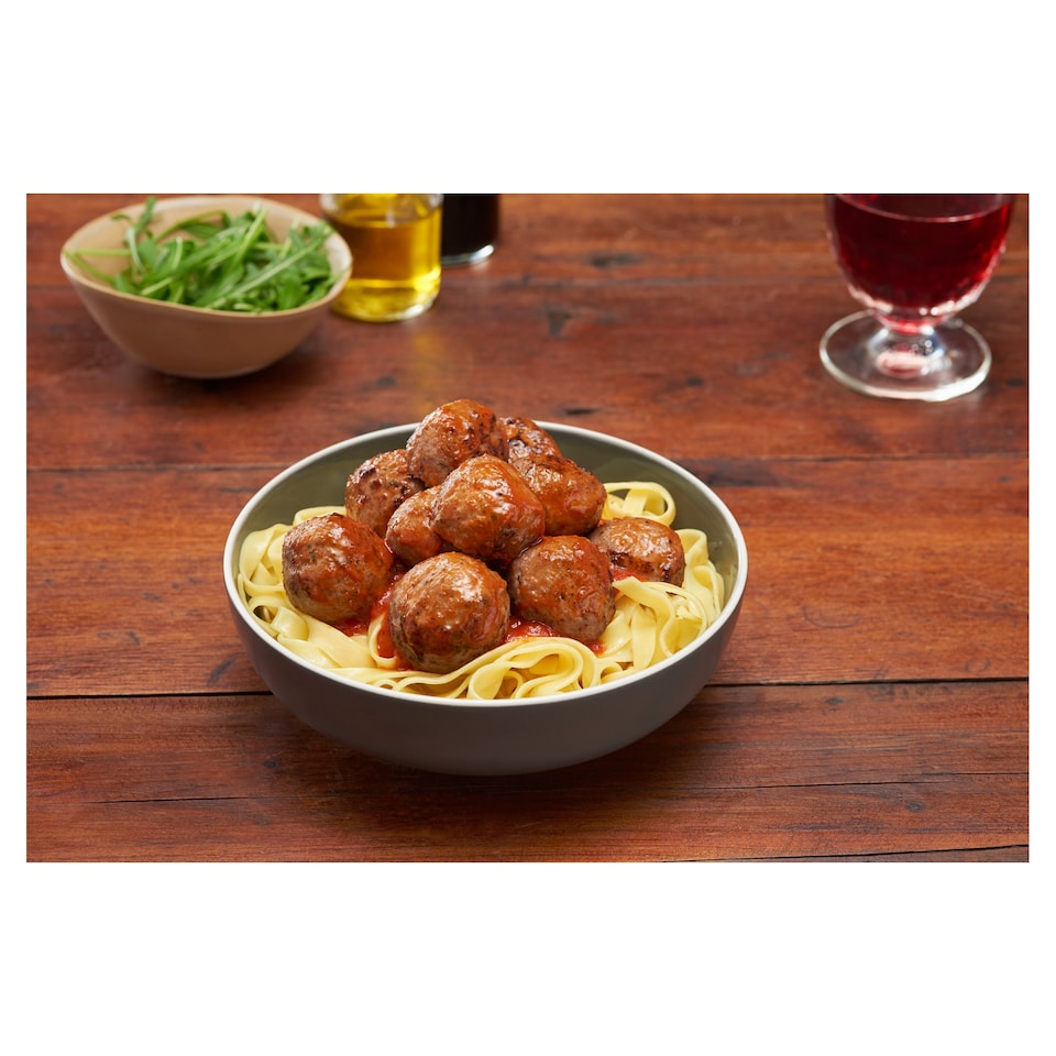 image 1 of Tesco Pork & Beef Meatballs 336g