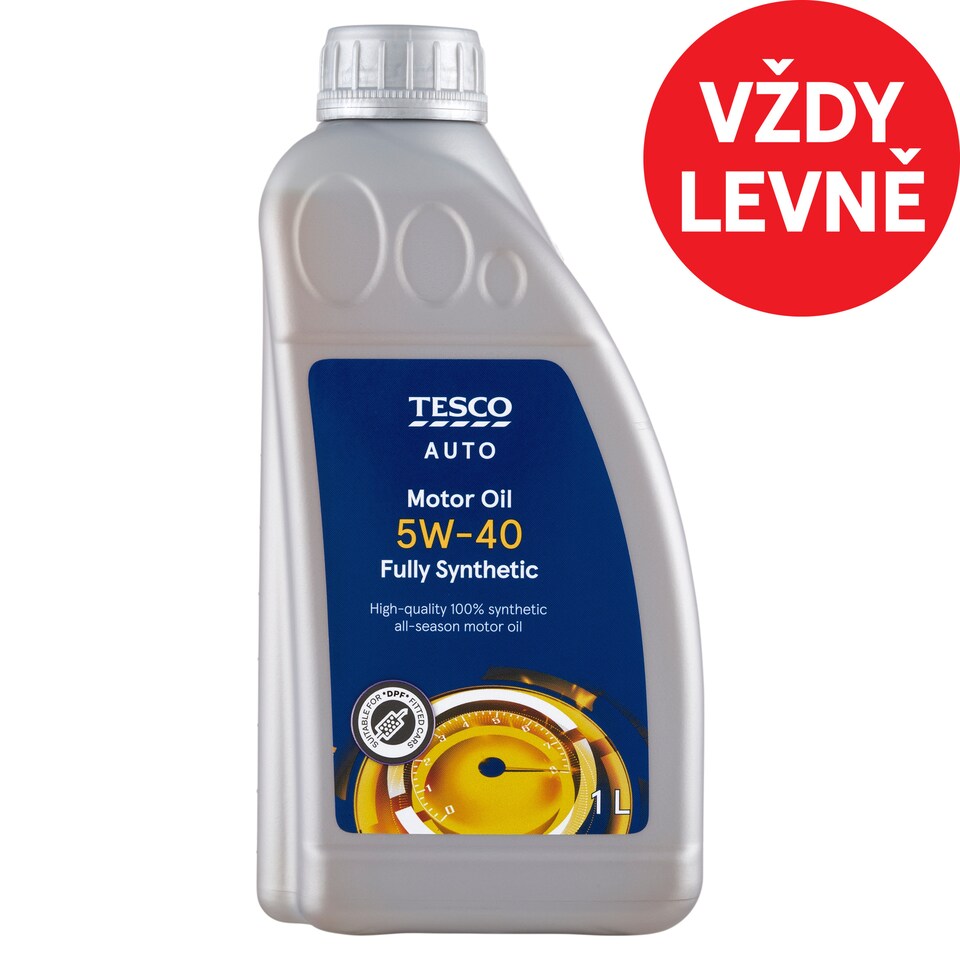 Tesco Auto Motor Oil 5W-40 1L