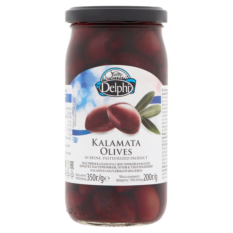 image 1 of Delphi Kalamata Olives in Brine 350 g