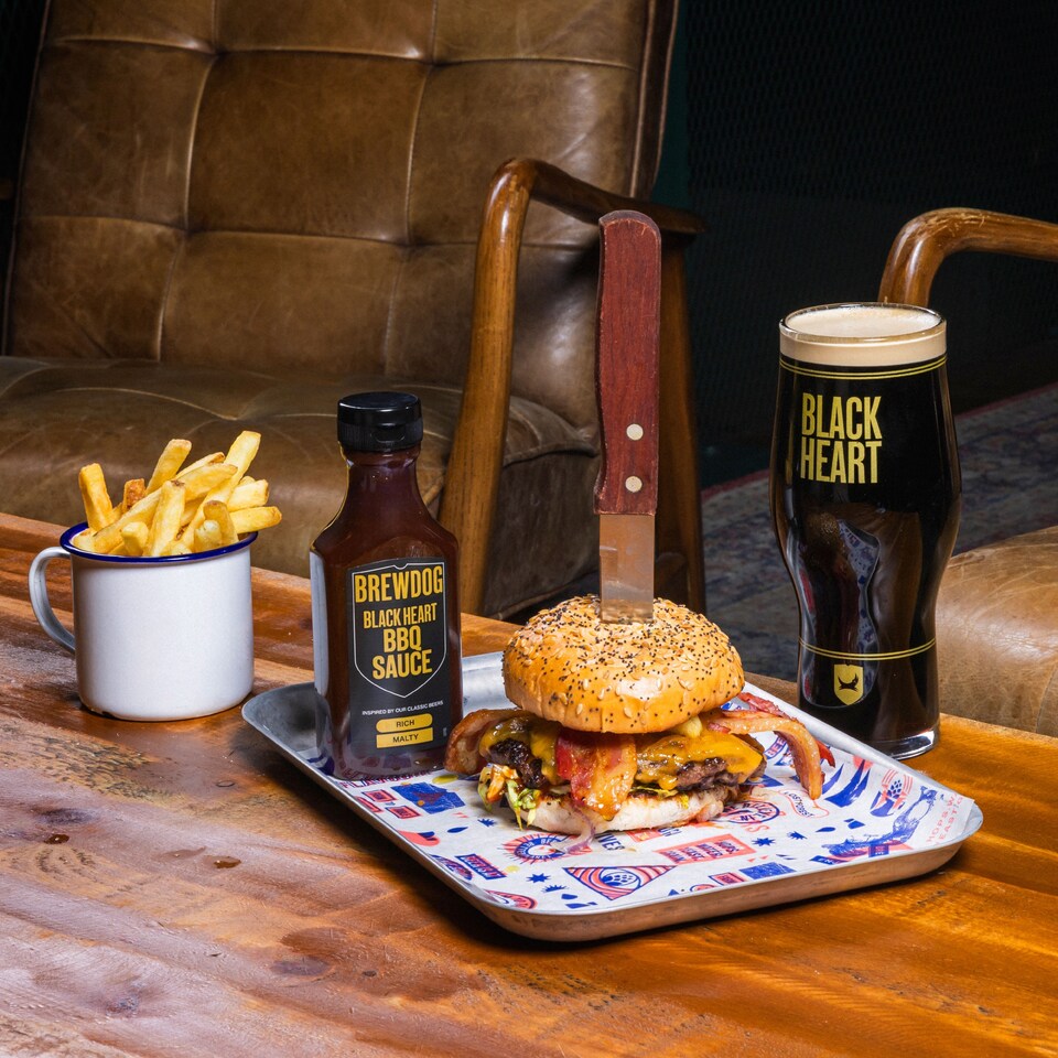 image 1 of BrewDog Black Heart BBQ Sauce 240ml