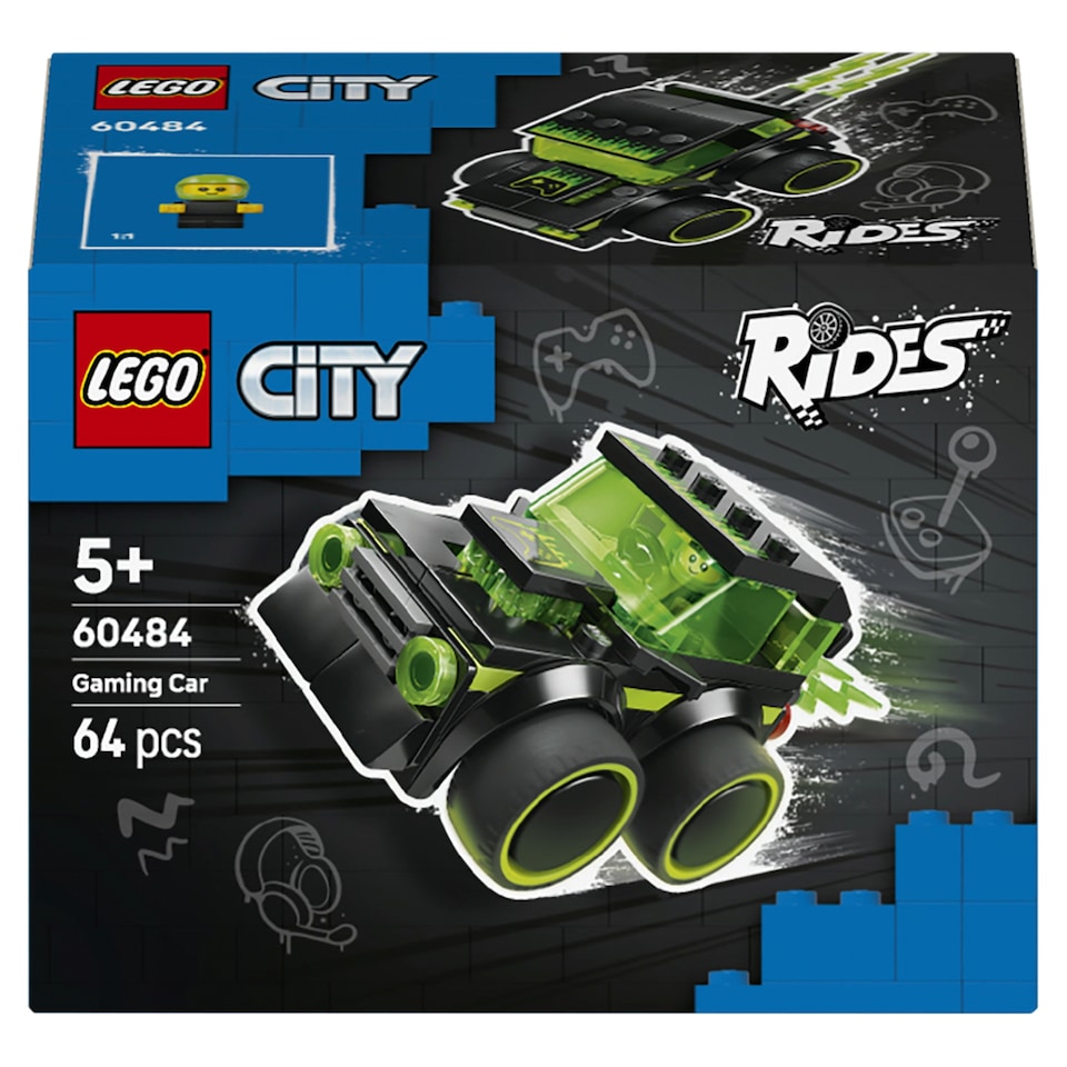 LEGO City 60484 Járgányok - Gaming versenyautó  1. kép