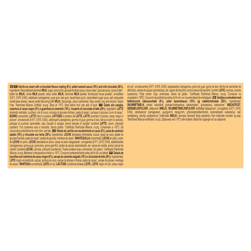 image 1 of Magnum Double Caramel Ice Cream Sticks 3X85ml