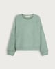 image 4 of F&F Towelling Textured Long Sleeved Pyjama Sweatshirt in Green