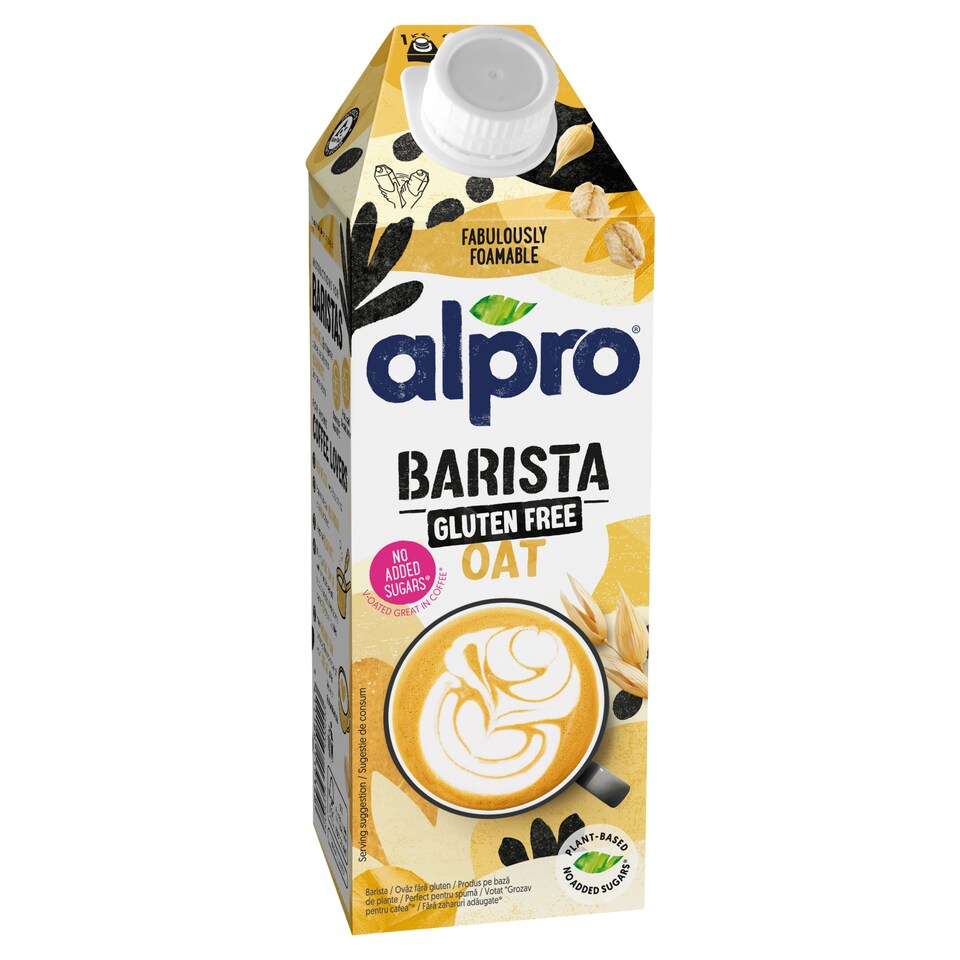 Obrázek 1 pro produkt Alpro Barista bezlepkový ovesný nápoj 750ml