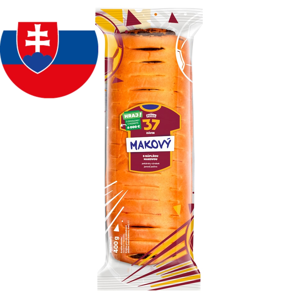 Penam Strudel with Poppy Seed Filling 400 g