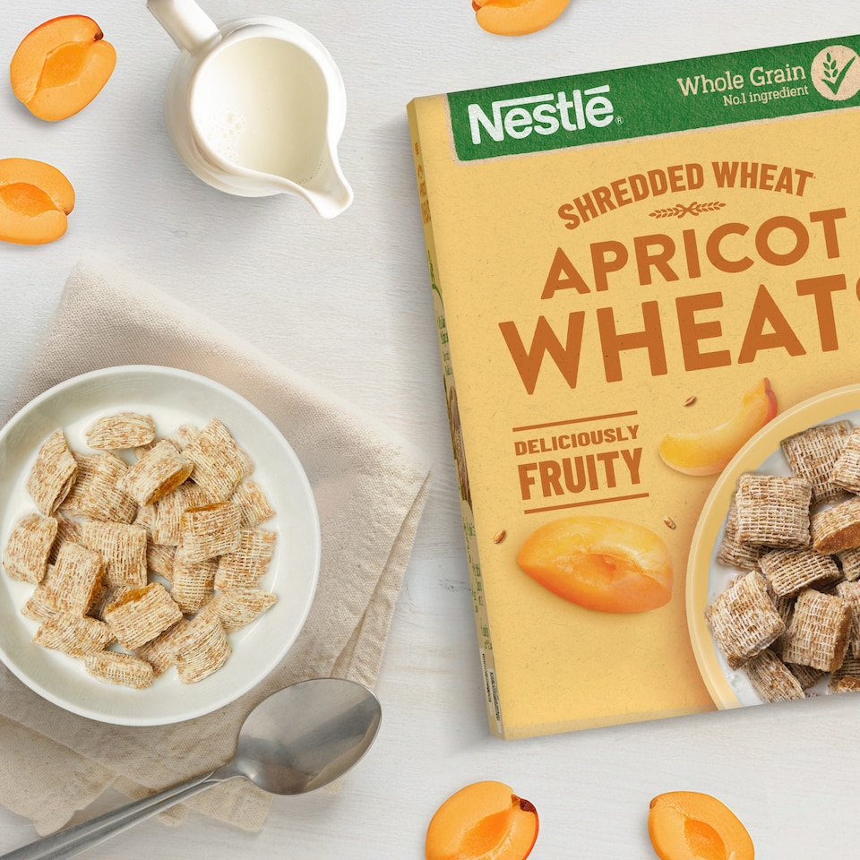 image 1 of Nestle Shredded Wheat Apricot Cereal 450g