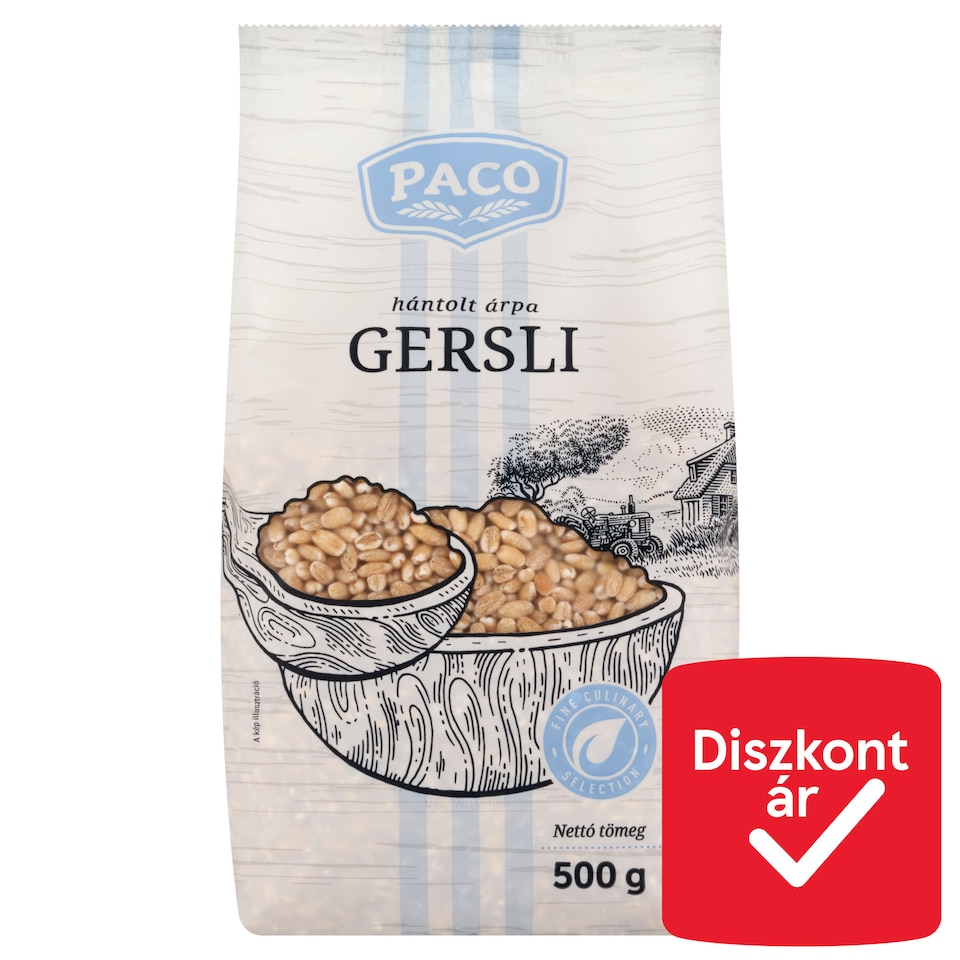 Paco Peeled Barley Pearls 500 g