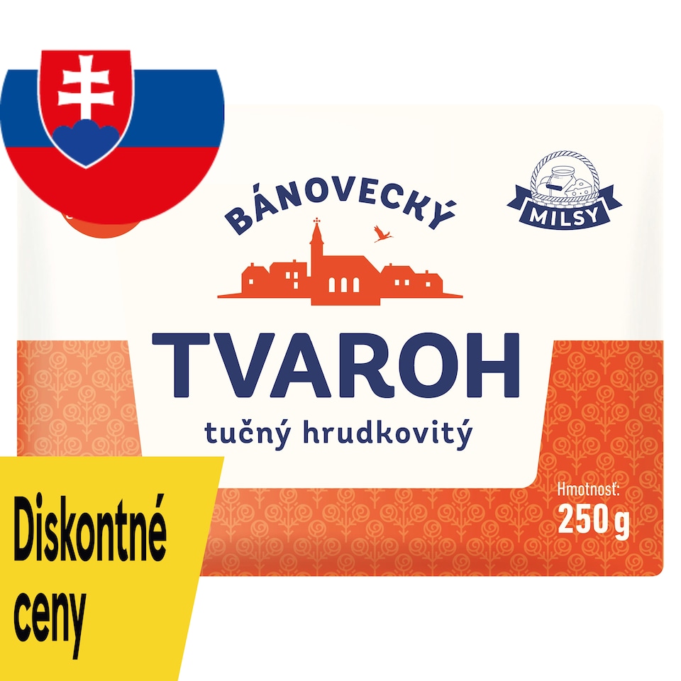 Milsy Bánovecký Fat Lumpy Curd 250 g