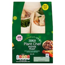 Tesco Plant Chef Festive Feast Wrap