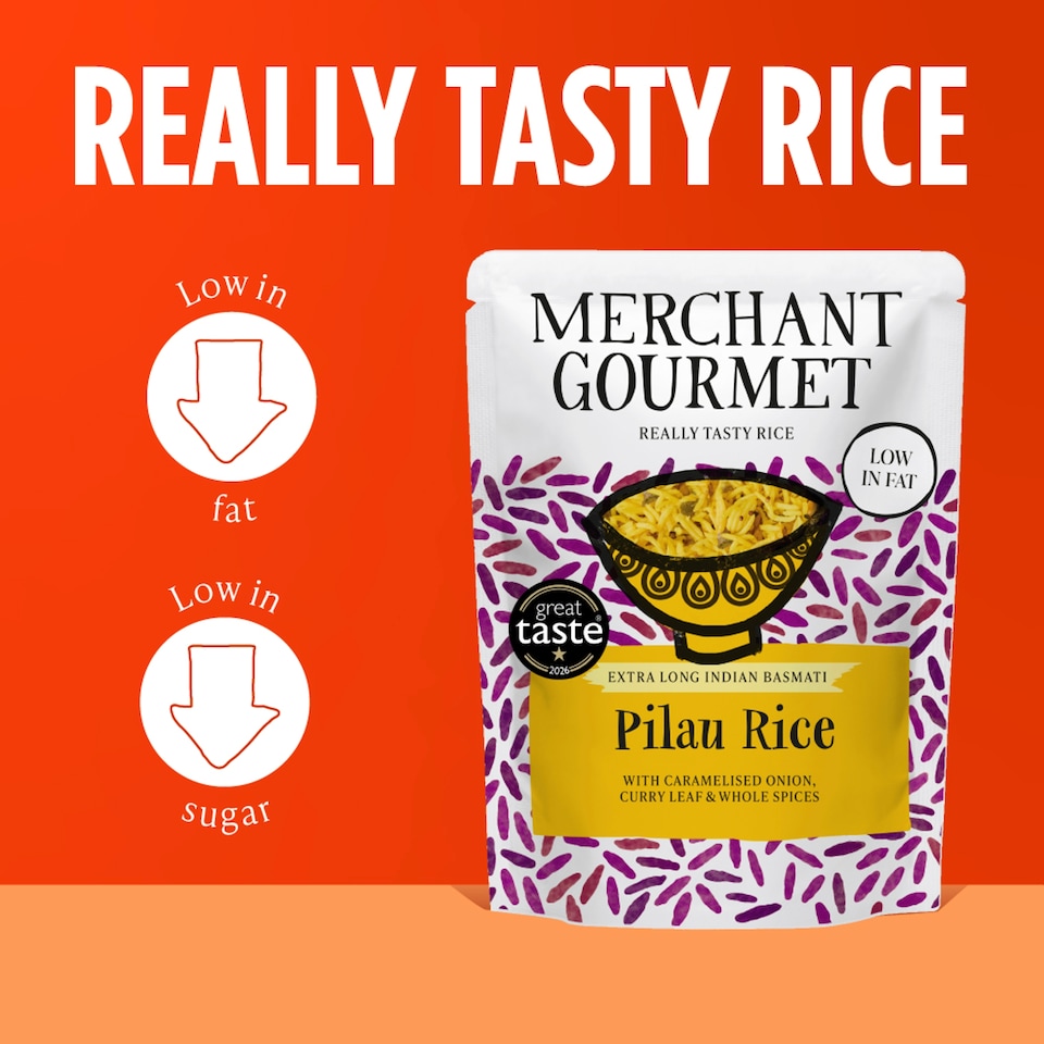 image 1 of Merchant Gourmet Pilau Basmati Rice 250g