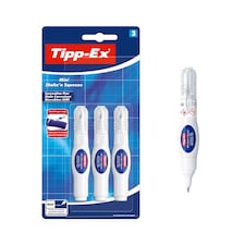 Tipp-Ex Mini Shake & Squeeze Correction Pens 3 Pack 