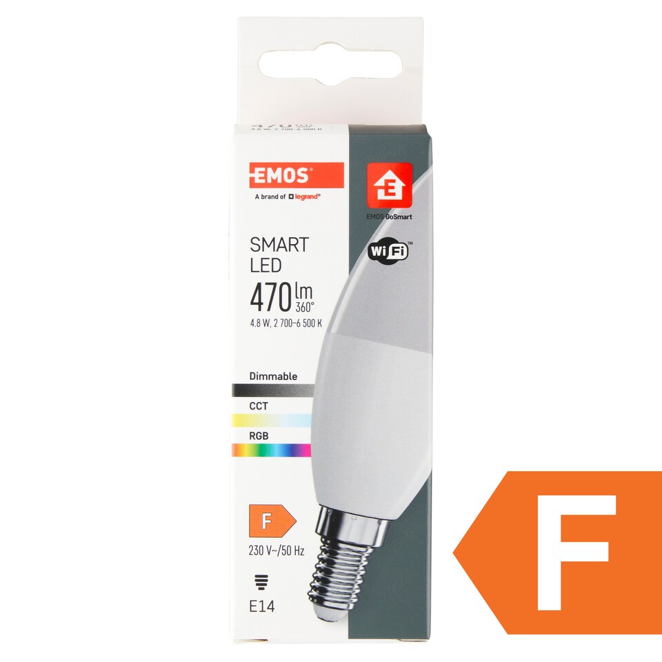 image 1 of EMOS E14 470 lm 4.8 W LED Bulb