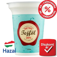 Retro Thickened Sour Cream 20% 330 g