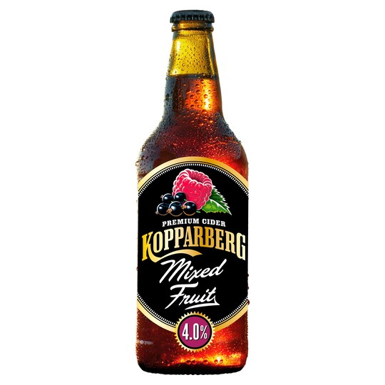 Kopparberg Mixed Fruit Cider 500Ml Bottle Tesco Groceries
