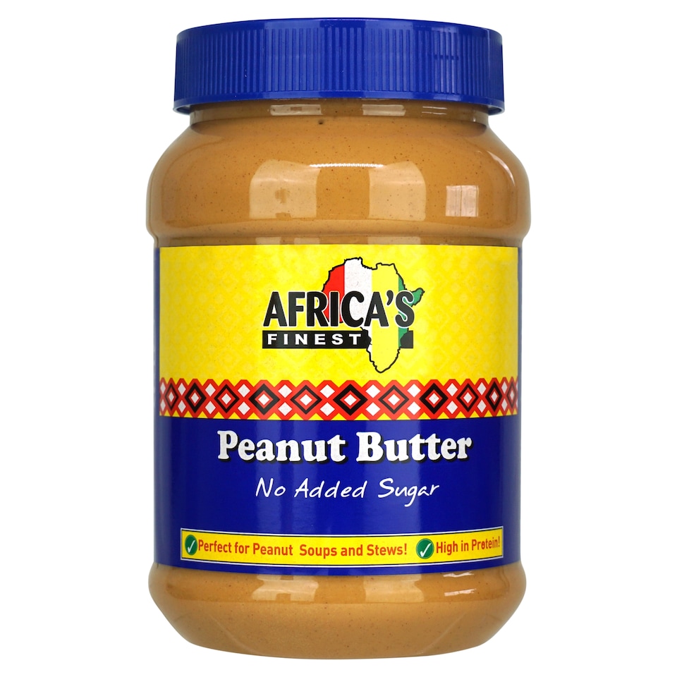Africa's Finest Peanut Butter No Added Sugar 1kg