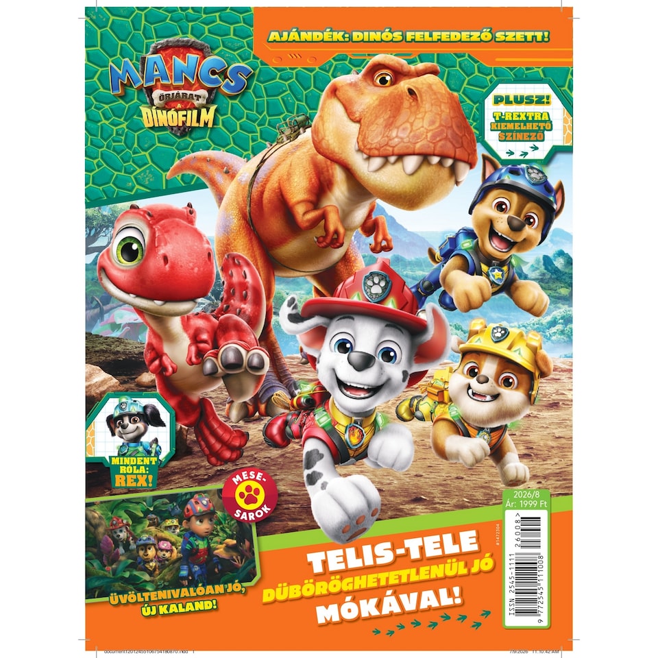 PawPatrolMancs őrjárat magazin