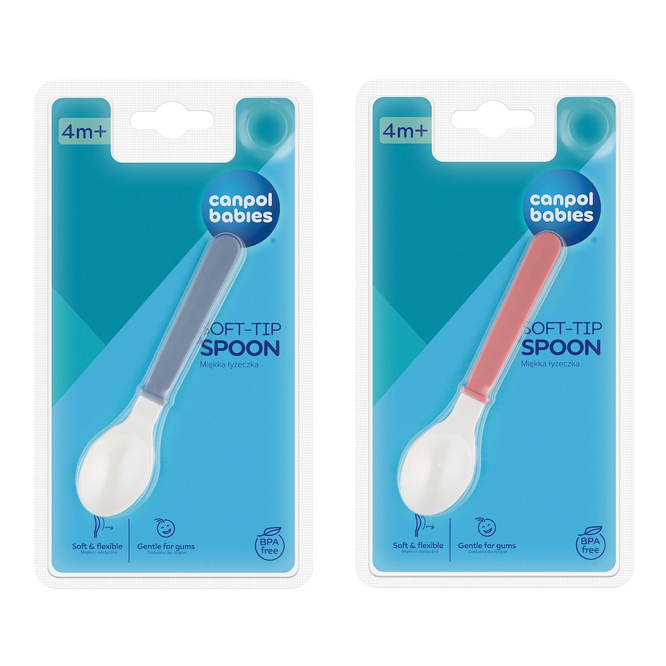 Canpol babies Soft plastic spoon