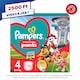 Pampers Active Baby Bugyipelenka Mancs Őrjárat Kiadás, Méret: 4, 72 Pelenka, 9kg-15kg  1. kép