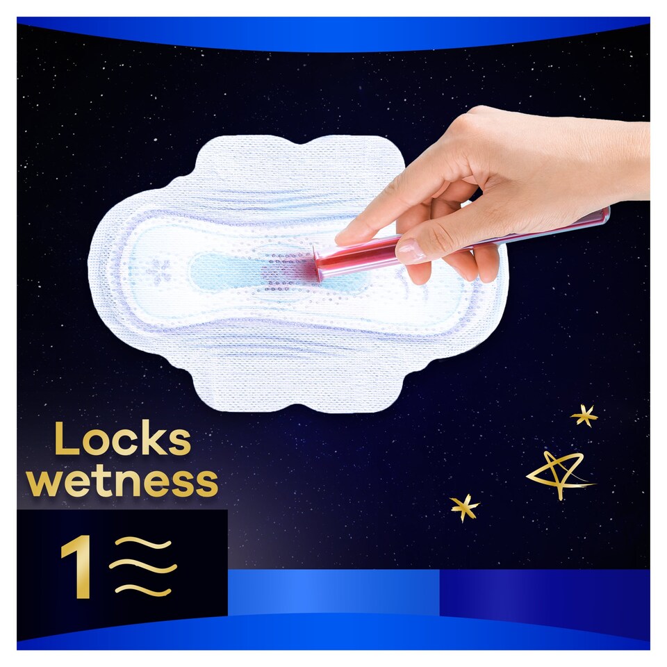 image 1 of Always Ultra Secure Night Time S/Twls With Wings 18