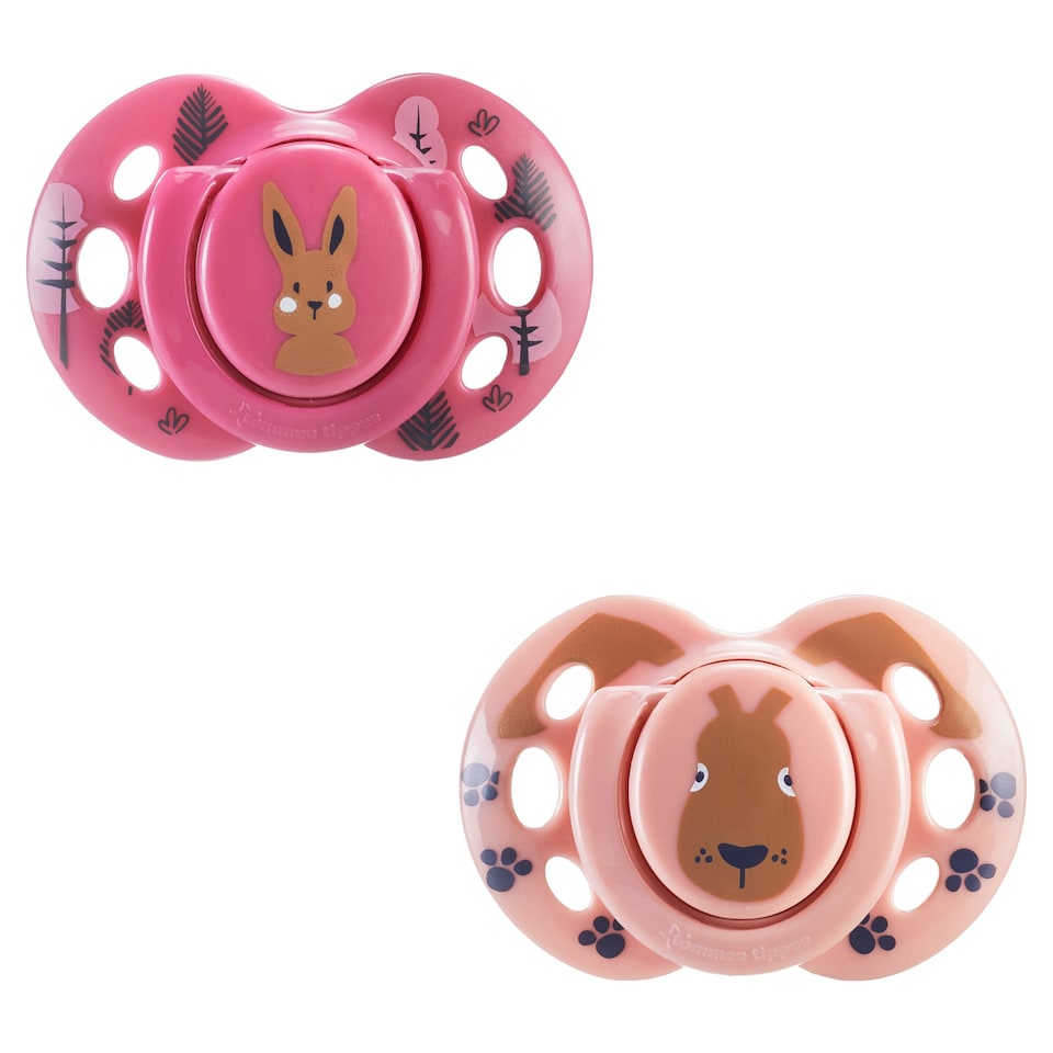 image 1 of Tommee Tippee Fun Style Soothers, 18-36m, Pack of 2