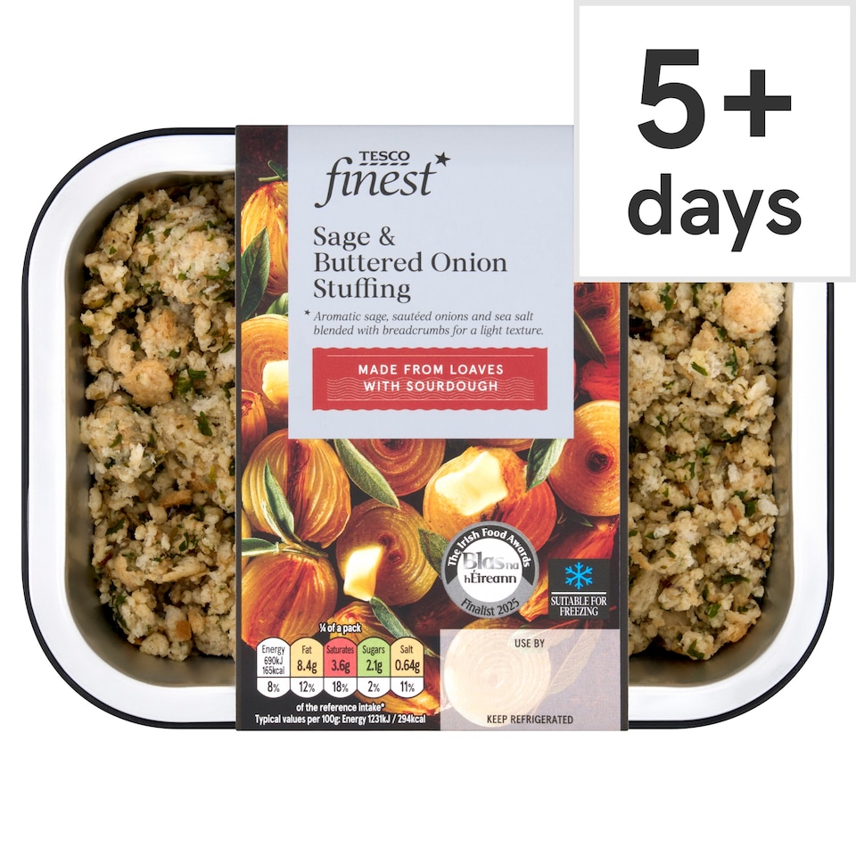 Tesco Finest Sage & Buttered Onion Stuffing 225g