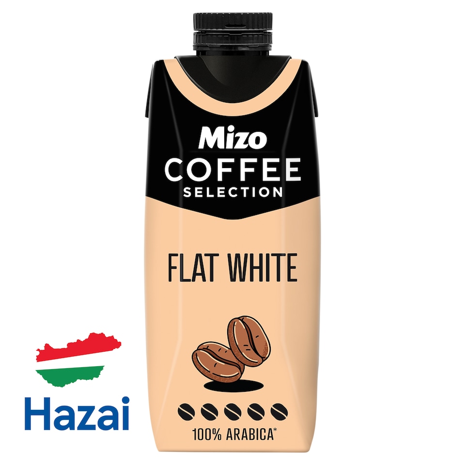Mizo Coffee Selection Flat White UHT Low-Fat Coffee Milk 250 ml