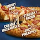 image 2 of Chicago Town Tiger Crust Pizza - Bacon, Ham & Pineapple 380g