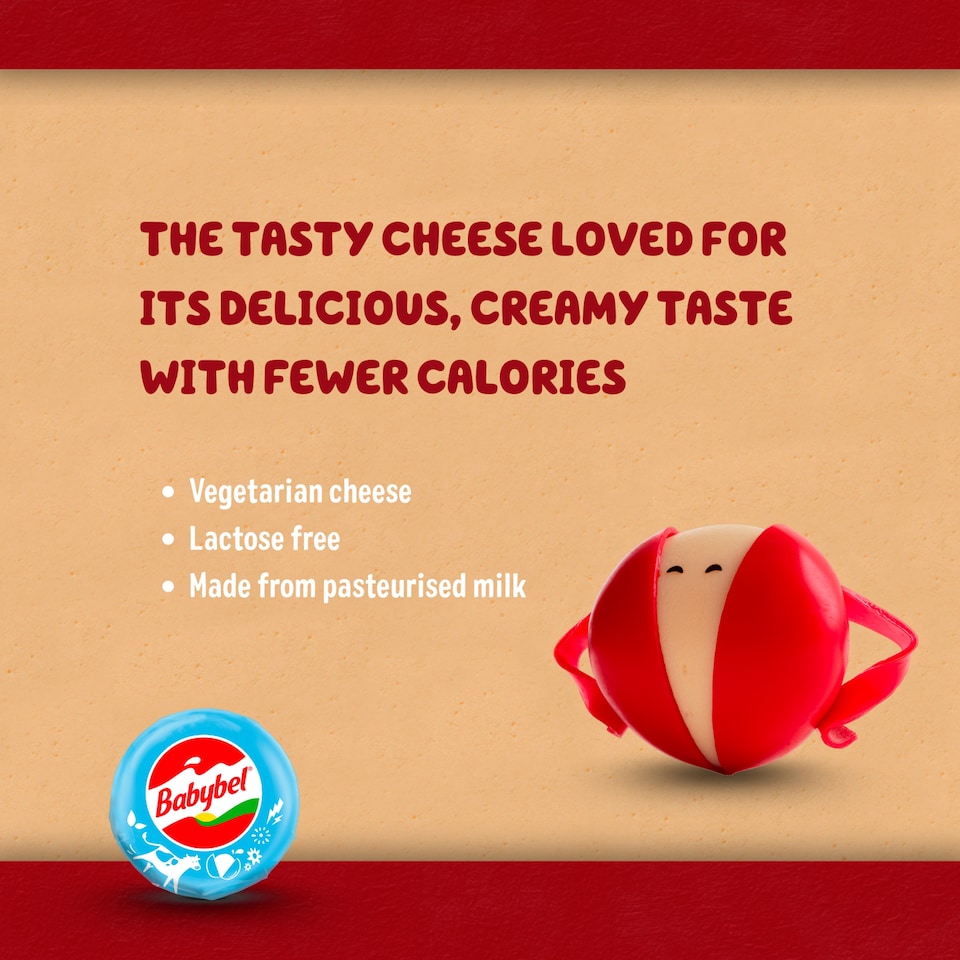 image 1 of Mini Babybel Light Cheese Snacks 10 X 20G 200G
