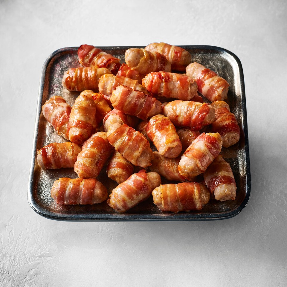 67. Tesco Finest 30 Pigs in Blankets 630g (Serves 15)