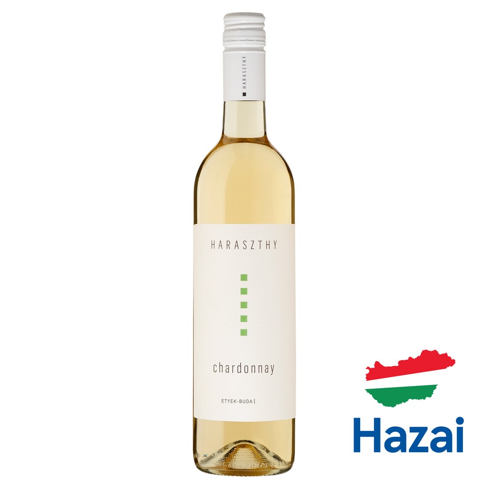 Haraszthy Etyek-Budai Chardonnay száraz fehérbor 14% 750 ml