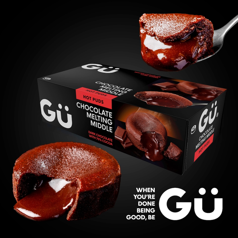 image 1 of Gü Chocolate Melt in the Middle Pudding 2 x 90g