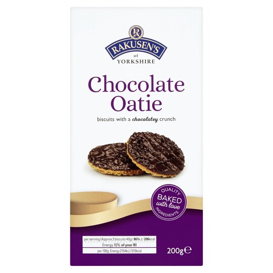 Rakusens Kosher Chocolate Oaties 200G Tesco Groceries