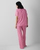 image 4 of F&F Pure Cotton Heart Print Pyjama Set in Multi Pink