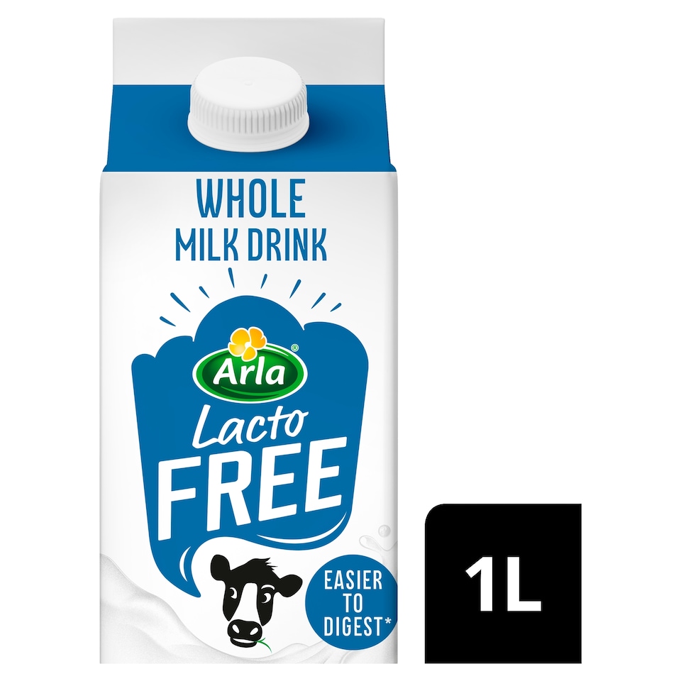 Arla LactoFREE Whole Milk Drink 1L