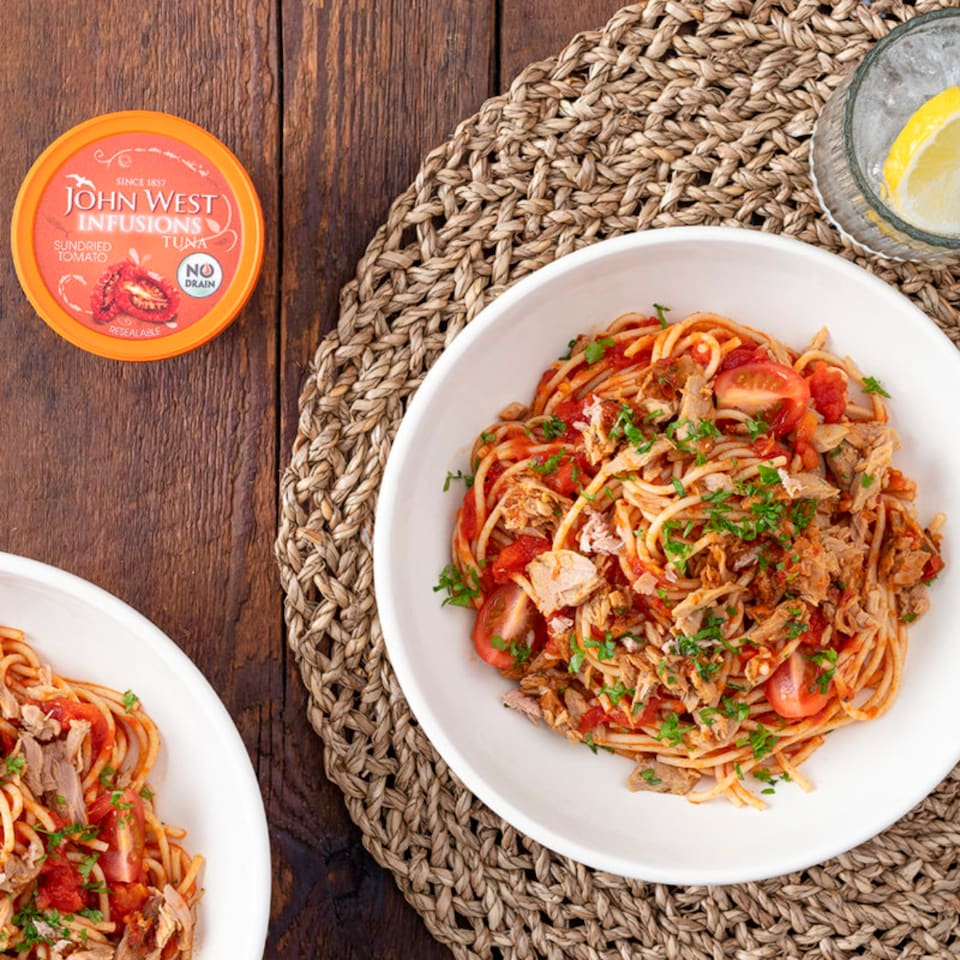 image 1 of John West Tuna Infusions Sun Dried Tomato 80G