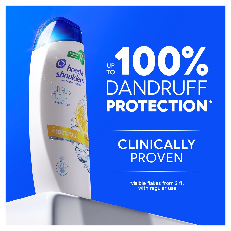 image 1 of Head & Shoulders Anti-Dandruff Shampoo - Citrus Fresh 400ml